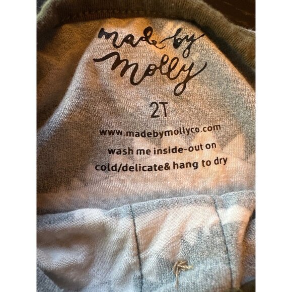 Made By Molly 2T Toddler Pajama Set  Patriotic Dogs & Dinosaur Patterns Viscose - Picture 4 of 7